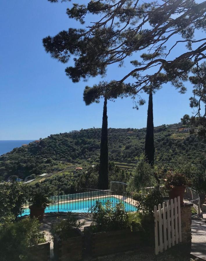 Uliveto Saglietto Agriturismo A Poggi Apartments Imperia Dış mekan fotoğraf
